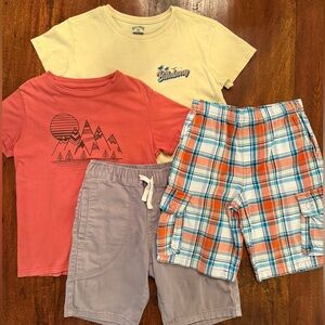 CLEARANCE SPECIAL: Boys’ Mix N’ Match Bundle (2 Shirts & 2 Pairs of Shorts)